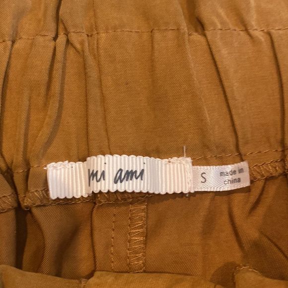 Mi Ami Khaki Brown Skirt (S) - Picture 4 of 4